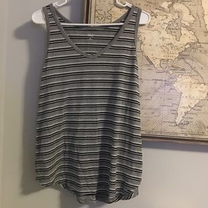 SALE! 3/15$ a.n.a Striped Tank Top